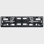 Kennzeichenhalter Grundplatte in der Detailansicht